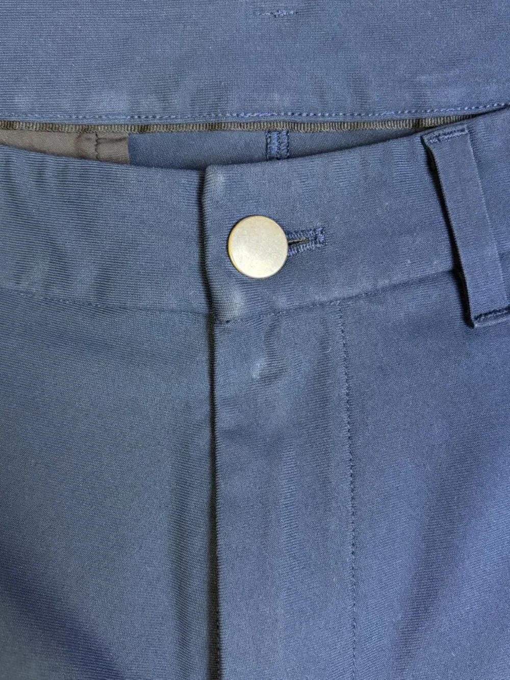 Lululemon Commission Pants Mens 32x30 Blue Performance Chino Stretch Pockets